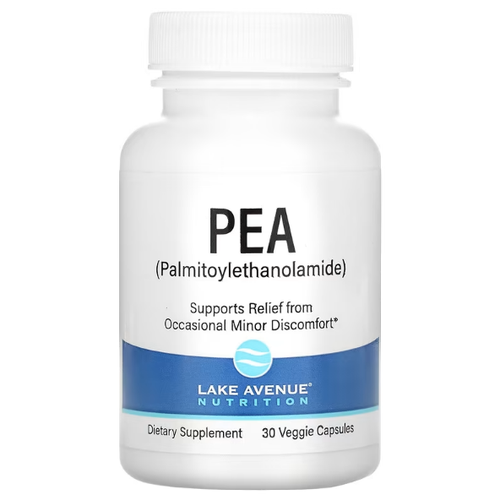 фото Lake Avenue Nutrition, PEA (Palmitoylethanolamide) ПЭА (пальмитоилэтаноламид), 300 mg, 30 Veggie Capsules