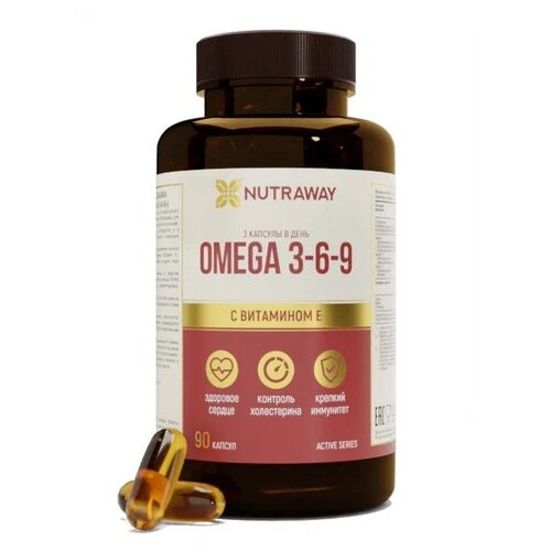 фото Nutraway Omega 3-6-9 капс., 90 шт.