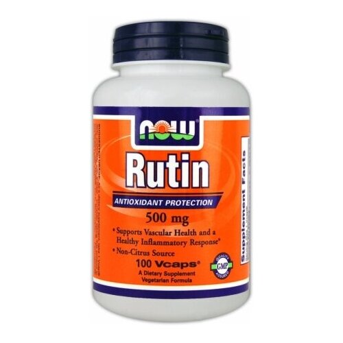 фото Активное долголетие NOW Rutin 450 Mg 100 капс