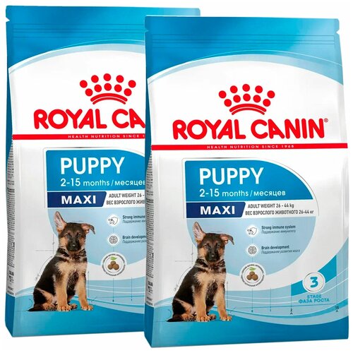 фото Сухой корм ROYAL CANIN MAXI PUPPY для щенков крупных пород (3 + 3 кг)