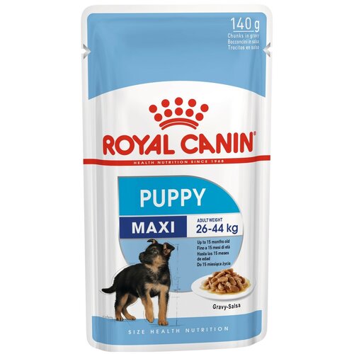 фото Влажный корм для щенков Royal Canin при чувствительном пищеварении 1 уп. х 1 шт. х 140 г (для крупных пород)