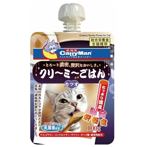 фото Лакомство для кошек Japan Premium Pet Сгущёнка на основе японского тунца, 100 гр