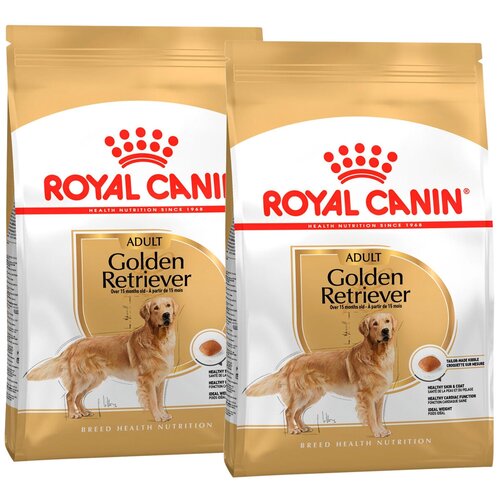 фото ROYAL CANIN GOLDEN RETRIEVER ADULT для взрослых собак голден ретривер (12 + 12 кг)