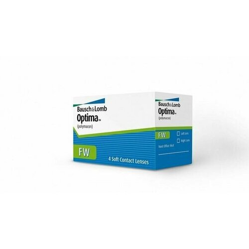 фото Контактные линзы Bausch & Lomb Optima FW, 4 шт., R 8,7, D -5,5