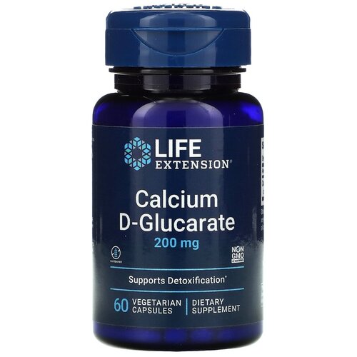 фото Life Extension Calcium D-Glucarate 60 капсул, заказать за 2666 рублей