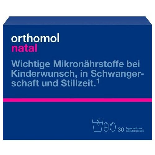 фото Orthomol (Ортомоль) Натал порошок + капсулы №30