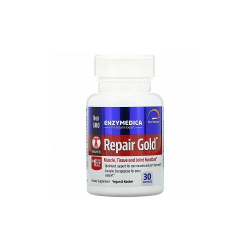 фото Enzymedica, Repair Gold, для восстановления мышц, тканей и суставов, 30 капсул