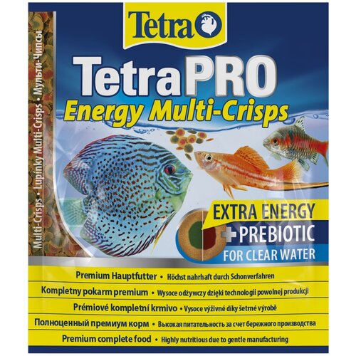 фото Tetra TetraPRO Energy Multi-Crisps корм для рыб в чипсах, 12 г