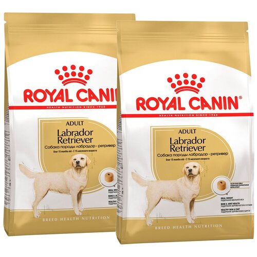 фото Сухой корм ROYAL CANIN LABRADOR RETRIEVER ADULT для взрослых собак лабрадор ретривер (12 + 12 кг)