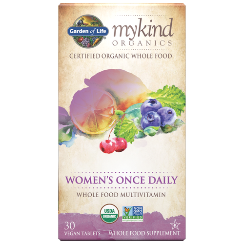 фото Garden Of Life MKO women`s once daily (для женщин один раз в день) 30 вег таблеток