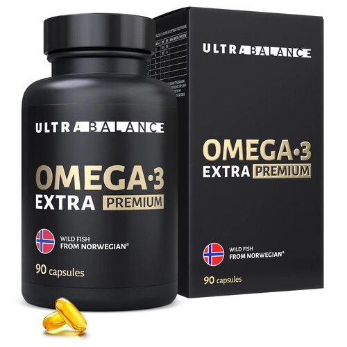 фото Omega-3 Extra Premium капс., 200 г, 90 шт.