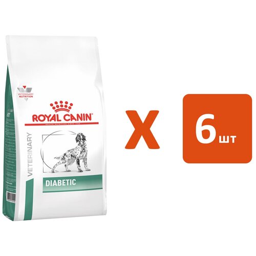 фото ROYAL CANIN DIABETIC для взрослых собак при сахарном диабете (1,5 кг х 6 шт)