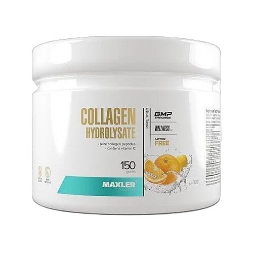 фото Maxler Collagen Hydrolysate пор., 150 г, апельсин и лимон