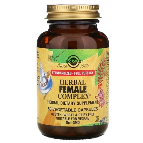 фото Solgar Herbal Female Complex капс., 160 г, 50 шт.