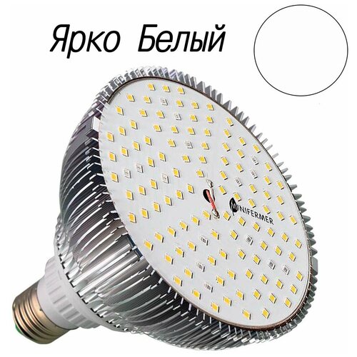 фото Фитолампа светодиодная Е27 25 Watt Биколор Комфорт 5000k + 660nm