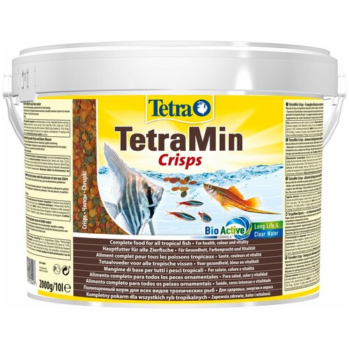 фото Сухой корм  для  рыб, ракообразных Tetra TetraMin Crisps, 10 л, 2 кг