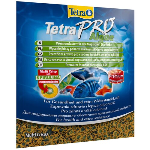 фото Сухой корм  для  рыб, ракообразных Tetra TetraPro Algae, 18 мл, 12 г