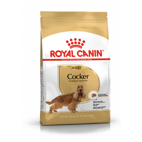 фото Сухой корм для собак Royal Canin Коккер-спаниель, курица 1 уп. х 2 шт. х 3000 г (для мелких и карликовых пород)