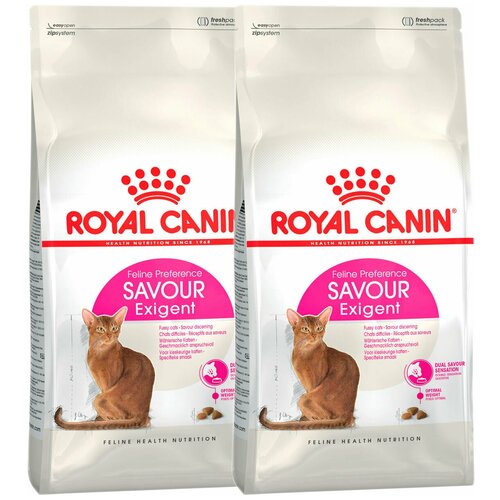 фото ROYAL CANIN SAVOR EXIGENT для привередливых взрослых кошек (4 + 4 кг)