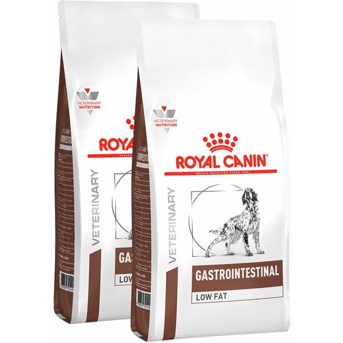 фото ROYAL CANIN GASTRO INTESTINAL LOW FAT LF22 для взрослых собак при заболеваниях ЖКТ с пониженным содержанием жиров (12 + 12 кг)